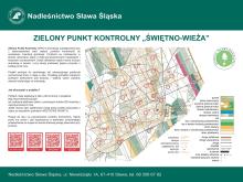 Zielony Punktu Kontrolny w Nadleśnictwie Sława Śląska