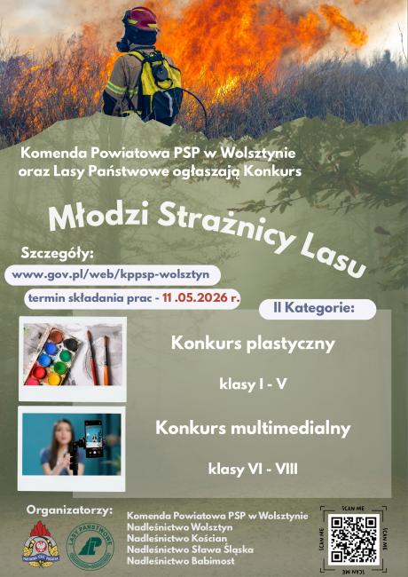 Konkurs Edukacyjny pn. „Młodzi Strażnicy Lasu”